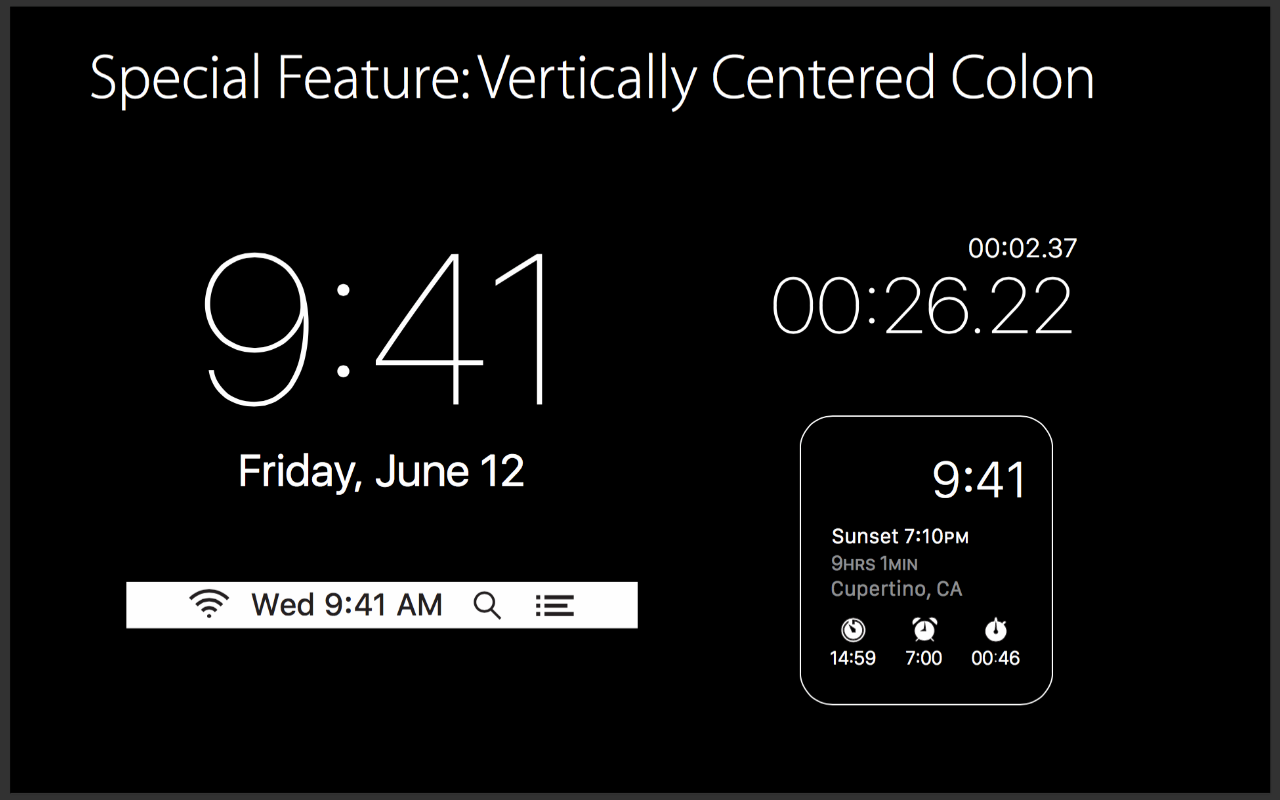 Font-vertically-sentered-colon