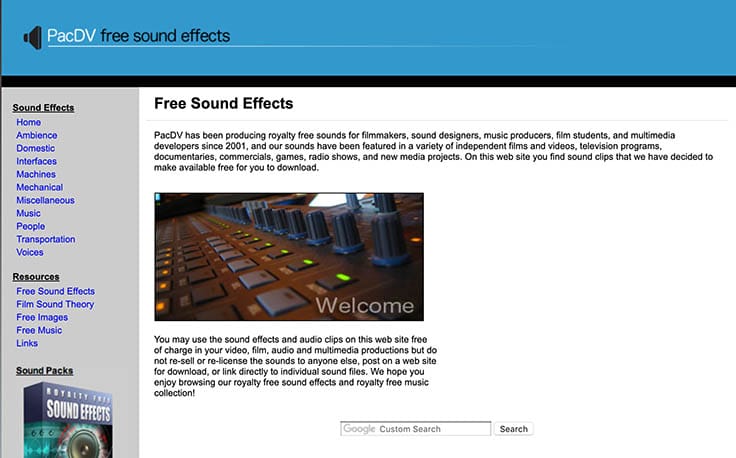 Site For Free Sound Effect 10