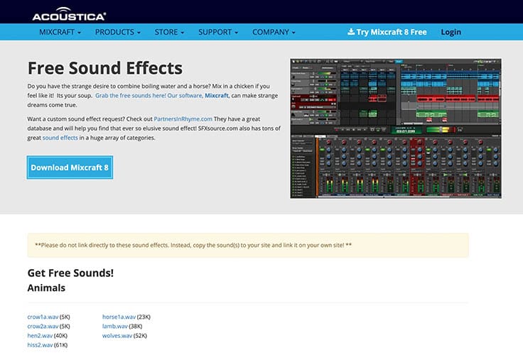 Site For Free Sound Effect 42