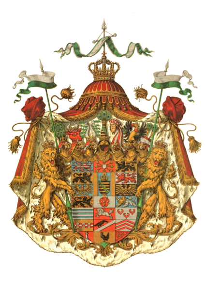 Một ví dụ về huy hiệu thời trung cổ. Hình ảnh qua wikimedia commons