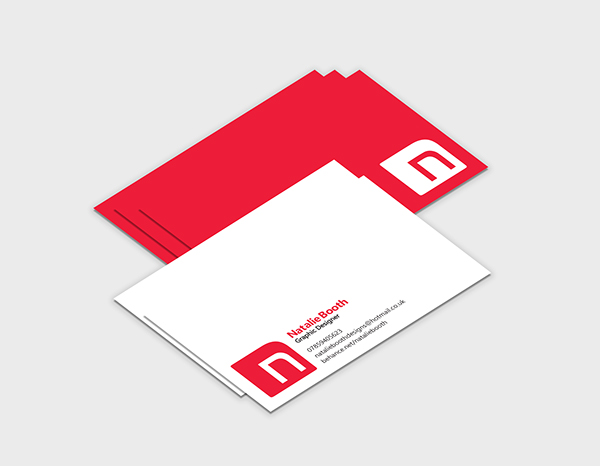 phong cach minimalist business cards natalie booth